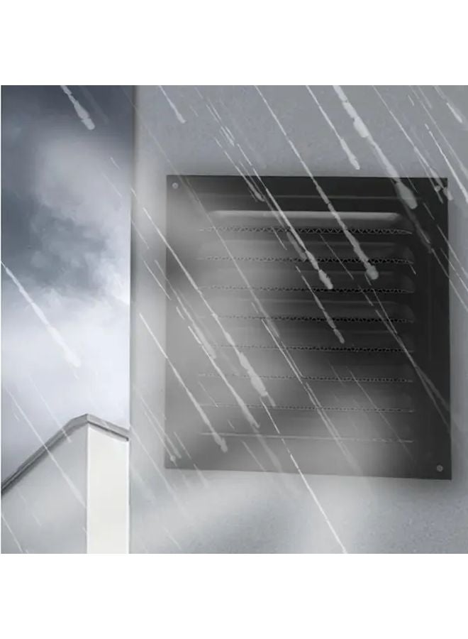 لوحة فتحة التهوية السوداء 300x300 تصميم مثقب مقاوم للمطر لصندوق الكهرباء الهيكلي - Image 4